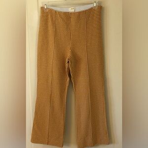 Maeve by Anthropologie Checked Pants Size L
